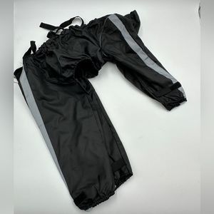 NWT!! FouFou Dog 62563 Bodyguard Protective All-Weather Dog Pants, Med, Black